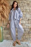 Larc Poet Blouse Cloud